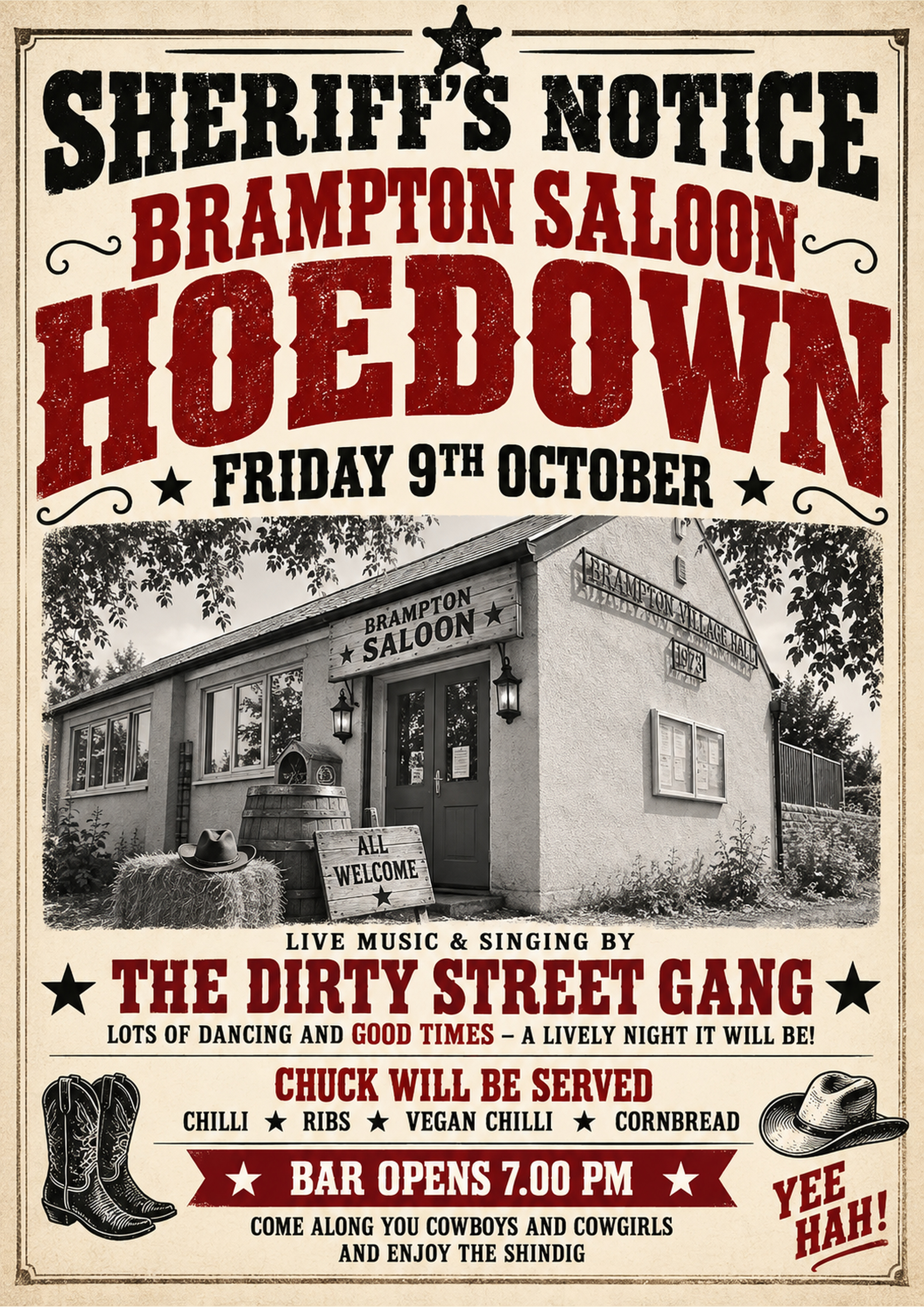 Brampton Village Hoedown! poster