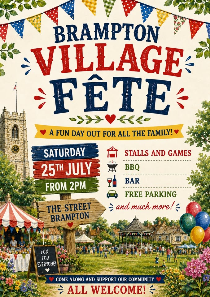 Brampton Village Fête poster